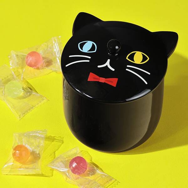KALDIの2026年ハロウィーンオリジナル新商品「くろねこ蓋つきポット」